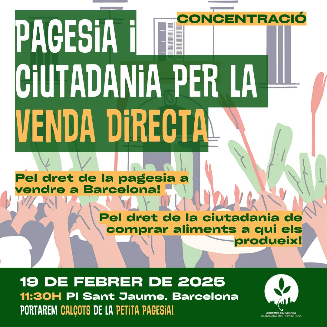 concentració a Barcelona