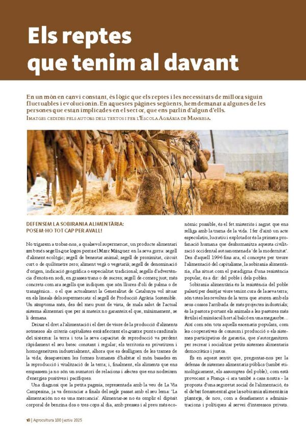 Revista Agrocultura núm. 100 - Imatge 4