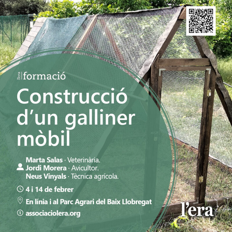 Construcció d'un galliner mòbil