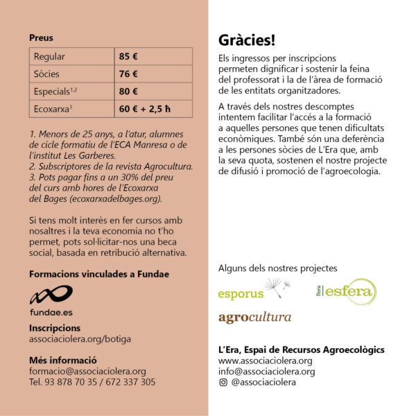 Cultius mediterranis: olivera, ametller i vinya - Imagen 3