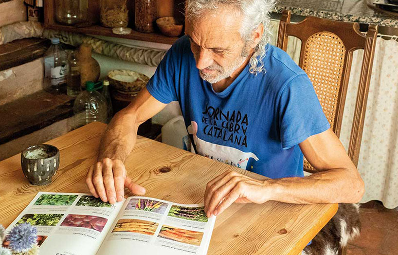 Artur Bòria, de Cultures Trobades, un banc de llavors de varietats locals a Ponent