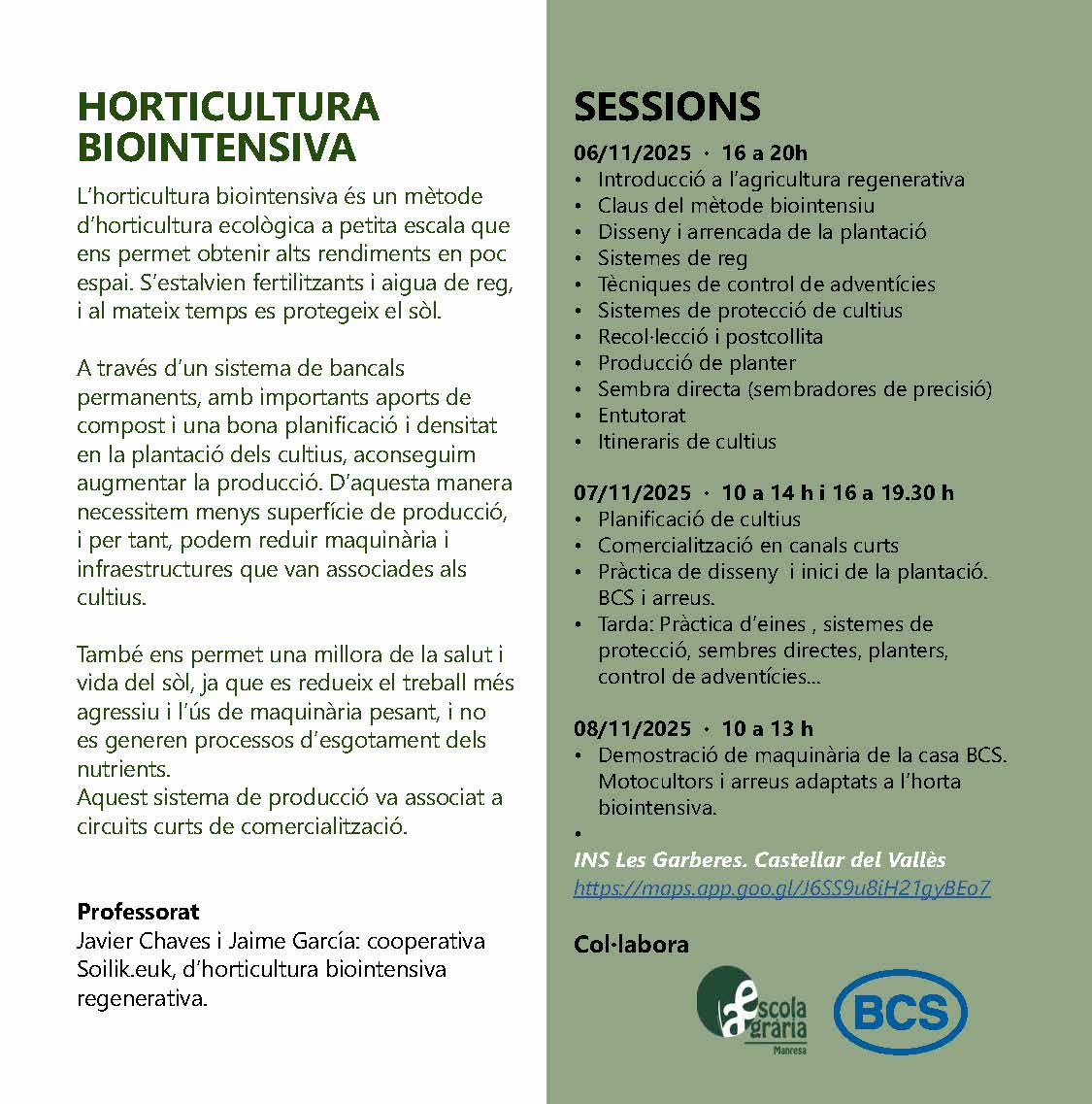 Horticultura biointensiva - Imagen 2