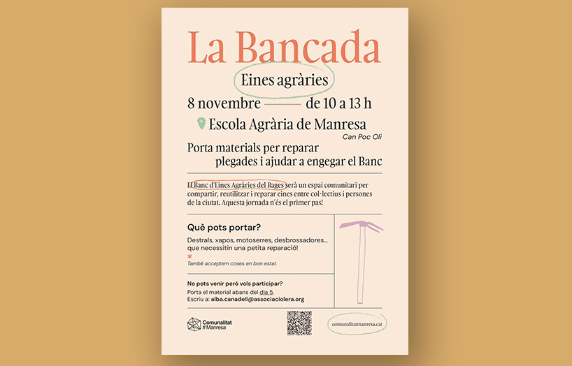 cartell banc eines agràries del Bages