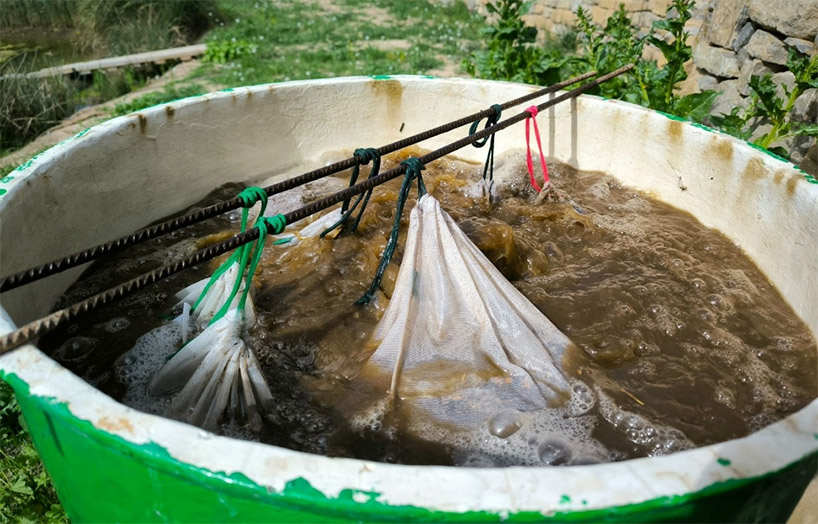 te de compost en preparació