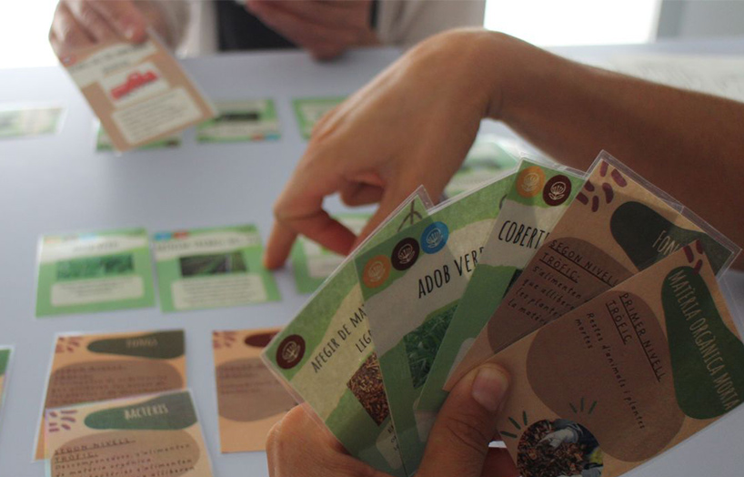 Joc de cartes sòl viu rep el Premi Escola, Agricultura i Alimentació Ecològica