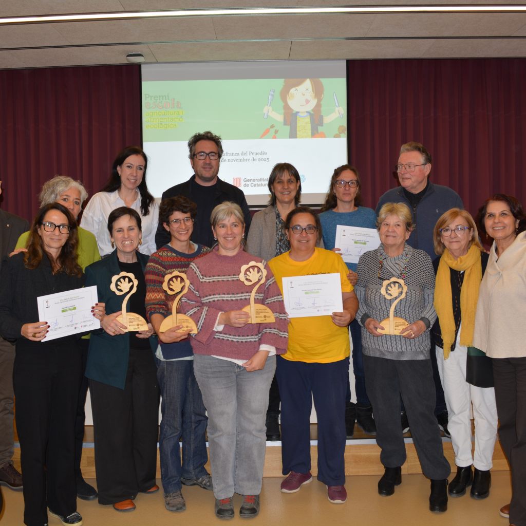 premi escola, agricultura i alimentació ecològica