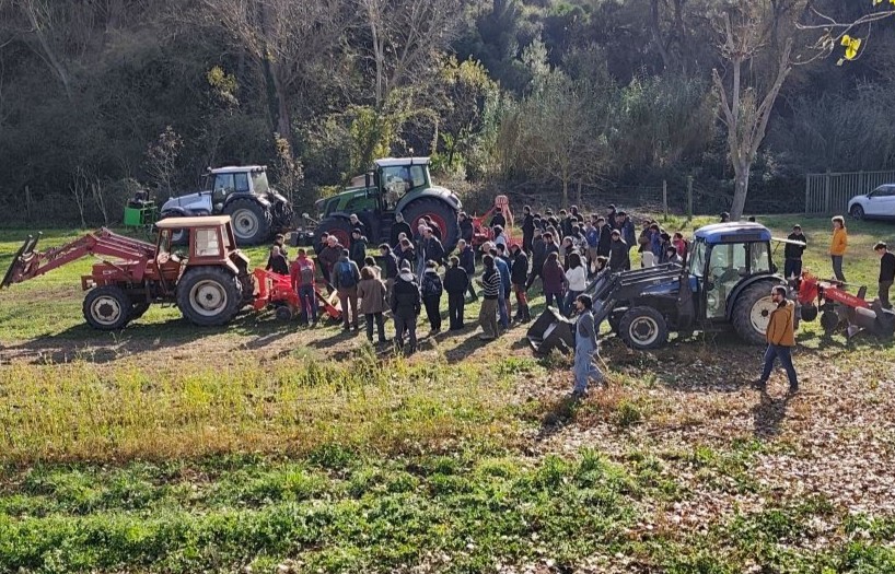 demostració de maquinària per a la regeneració de sòls a Manresa, 2025