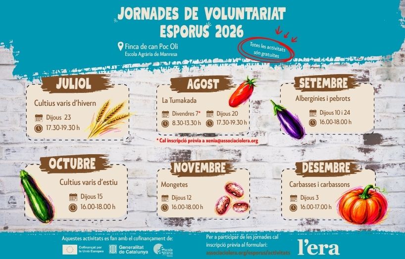 jornades voluntariat esporus 2026