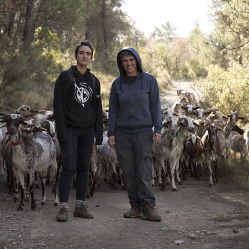 Les pastores Marta López i Júlia Casanelles