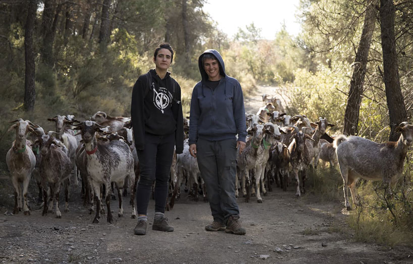 Les pastores Marta López i Júlia Casanelles